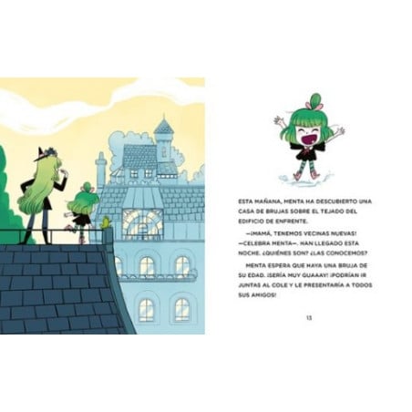 MENTA Y BURBUJA 2. UNA VECINA MUY MAGICA