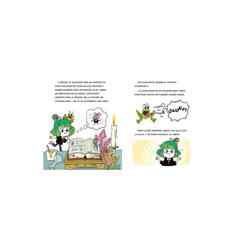 MENTA Y BURBUJA 2. UNA VECINA MUY MAGICA