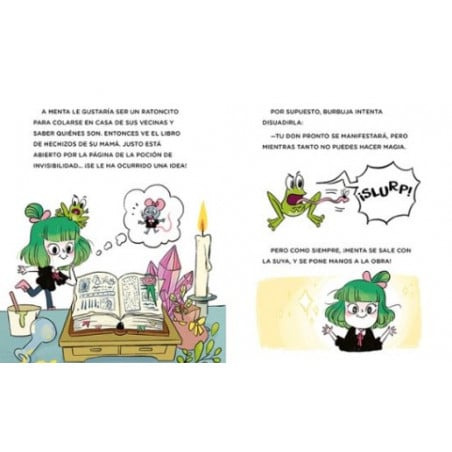 MENTA Y BURBUJA 2. UNA VECINA MUY MAGICA