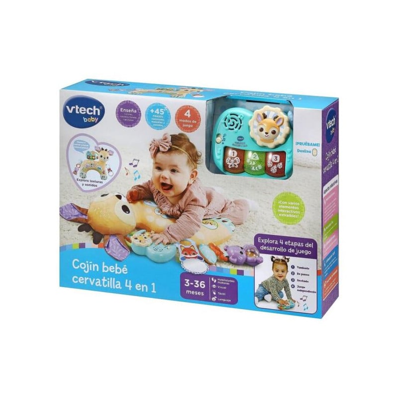 COJIN BEBE CERVATILLA 4 EN 1