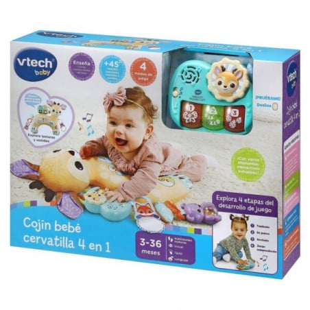 COJIN BEBE CERVATILLA 4 EN 1