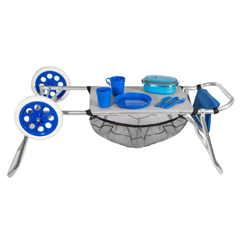 AKITIVE CARRO TRANSPORTE SILLAS PLEGABLE