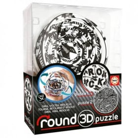 PUZZLE 3D HYPNOTIC ROUND 