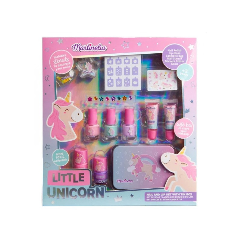 MARTINELIA LITTLE UNICORN NAIL&LIP SET