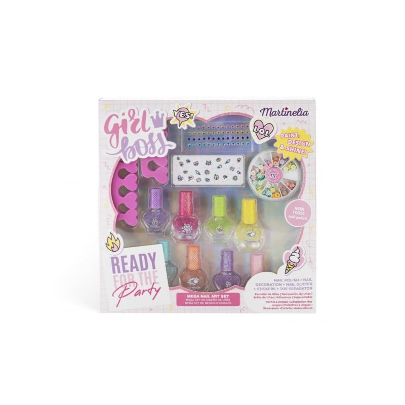 MARTINELIA MEGA SET DISEÑO DE UÑAS SUPER GIRL