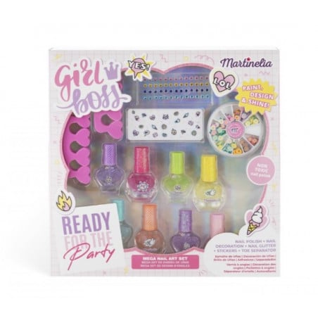 MARTINELIA MEGA SET DISEÑO DE UÑAS SUPER GIRL