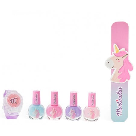 MARTINELIA RELOJ Y SET DE MANICURA LITTLE UNICORN
