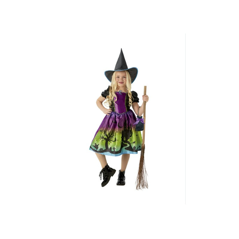 DISFRAZ BRUJA LUNA NEGRA INF  TALLA 3-4 AÑOS