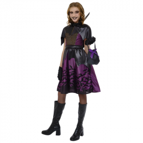 DISFRAZ LADY VAMPIRO INFANTIL T.M 5-7 AÑOS