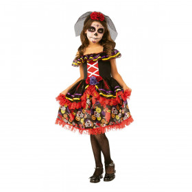 DISFRAZ CATRINITA DE LUXE INFANTIL TALLA M 5-7