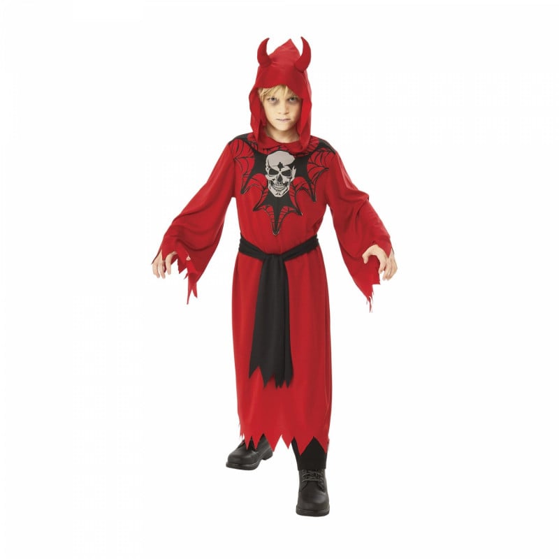DISFRAZ DIABLO JUSTICIERO INFANTIL TALLA L