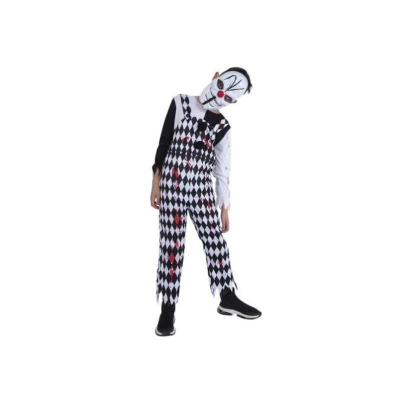 DISFRAZ ARLEQUIN SANGRIENTO INFANTIL T.W 11-15 AÑOS