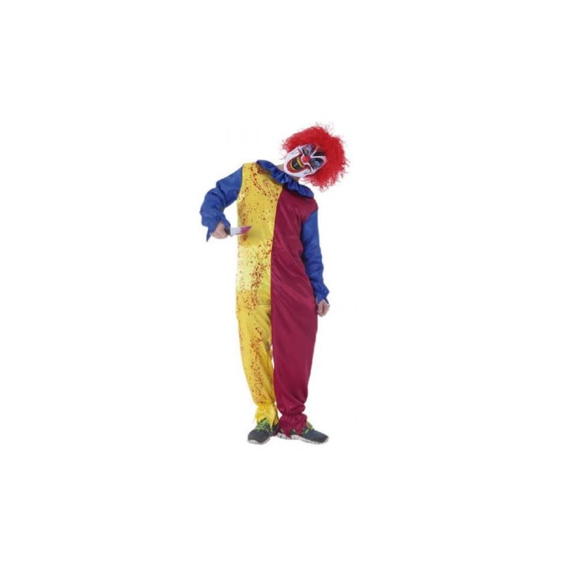 DISFRAZ PAYASO PSYCHO INFANTIL T.L 8-10 AÑOS