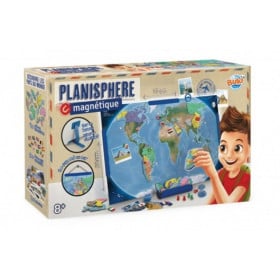 PLANISFERIO MAGNETICO MAPA MUNDI