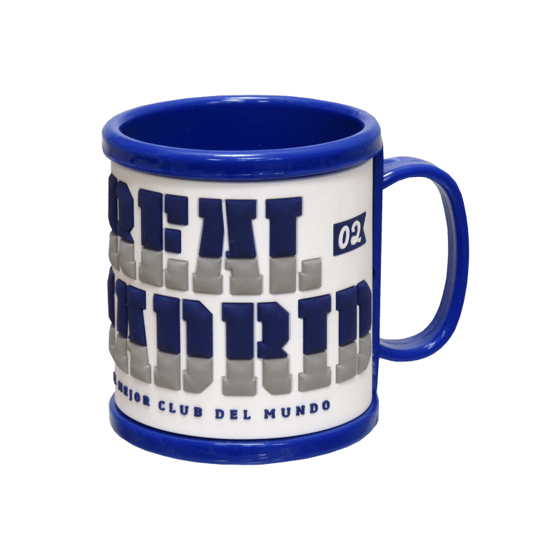TAZA RUBBER REAL MADRID