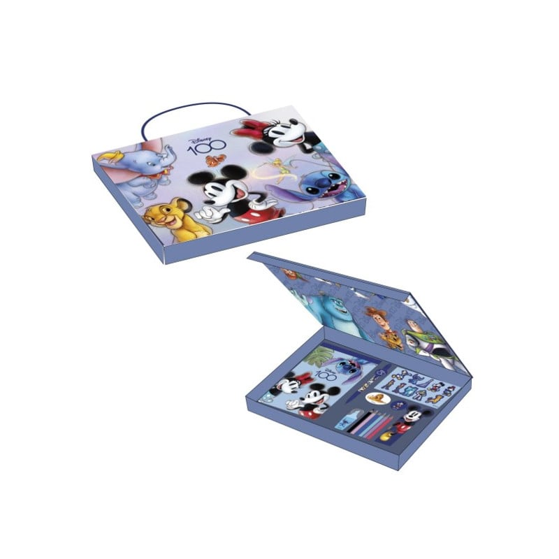 SET DE PAPELERIA DISNEY 100