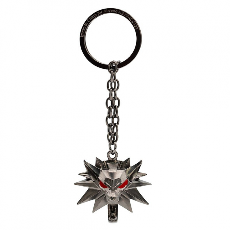 THE WITCHER LLAVERO "WOLF SCHOOL EMBLEM"