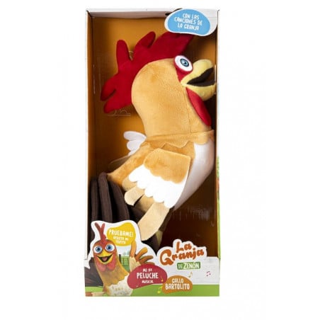 Bartolito Gallo Musical Peluche