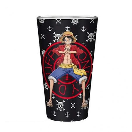 VASO LARGO 400 ML LUFFY ONE PIECE
