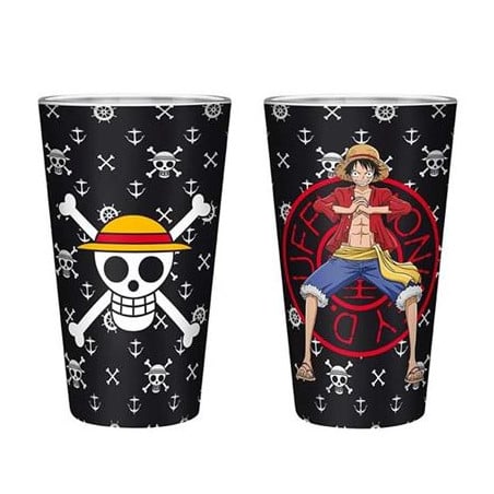 VASO LARGO 400 ML LUFFY ONE PIECE