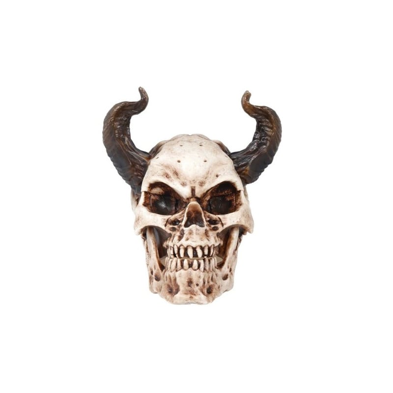 CALAVERA CON CUERNOS 20 CM