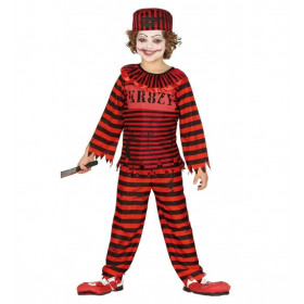 Disfraz Payaso Preso Asesino Infantil T 7-9 Años