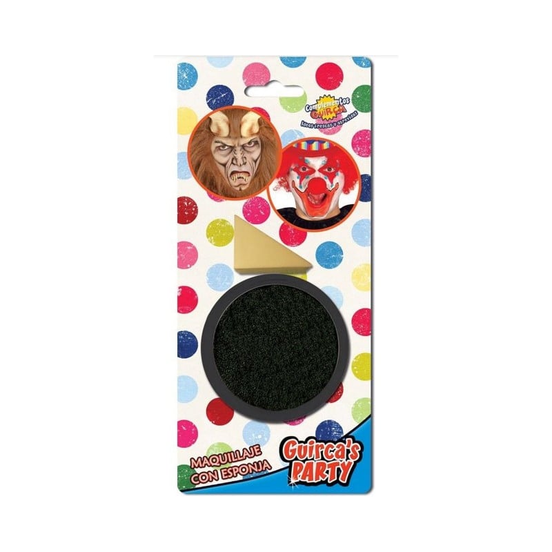Maquillaje Con Esponja Negro 9 Gr