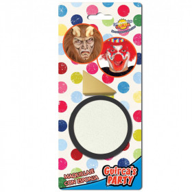 Maquillaje Con Esponja Blanco 9 Gr