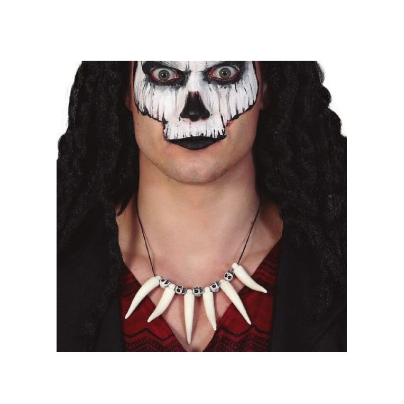 Collar Cavernícola Con Dientes