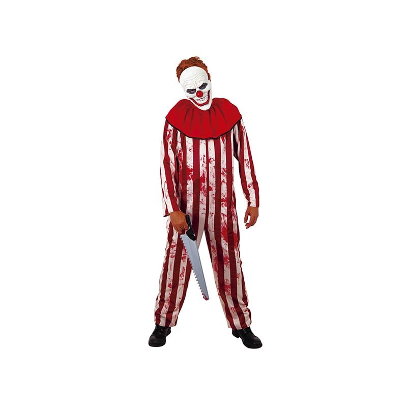 DISFRAZ PAYASO TARADO ADULTO