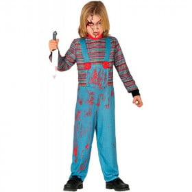 DISFRAZ CHUCKY INFANTIL TALLA 5-6 AÑOS