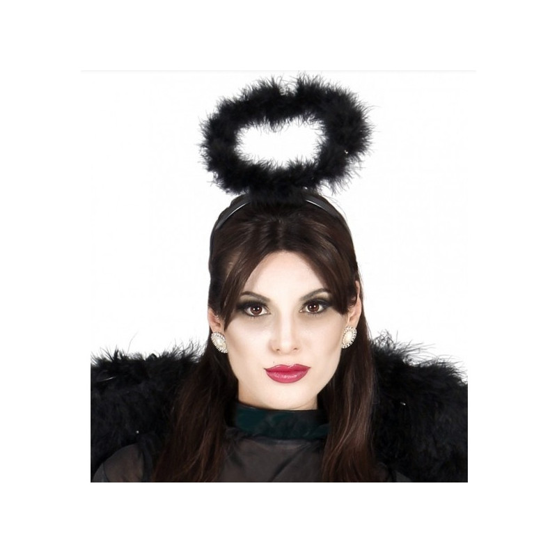 DIADEMA ANGEL NEGRO