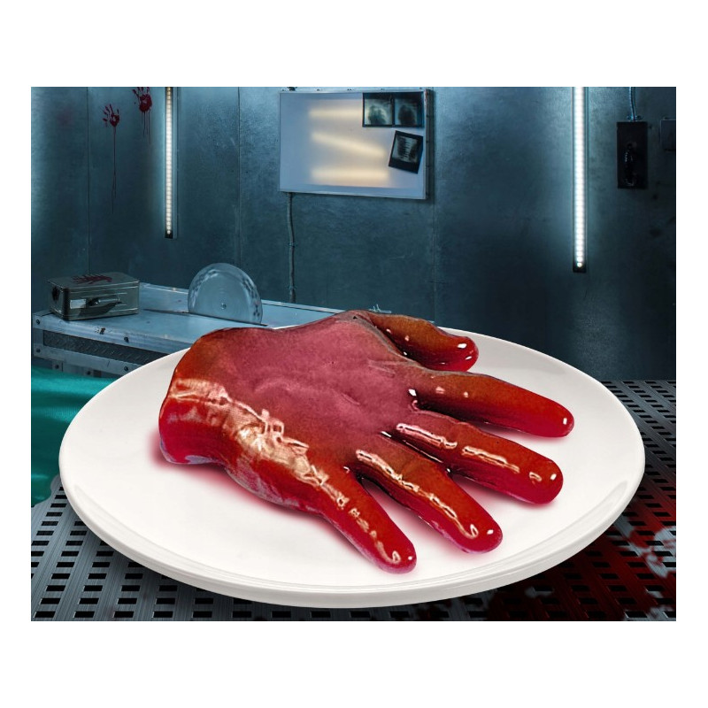 MOLDE MANO PARA GELATINA 27X17 CM