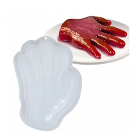 MOLDE MANO PARA GELATINA 27X17 CM