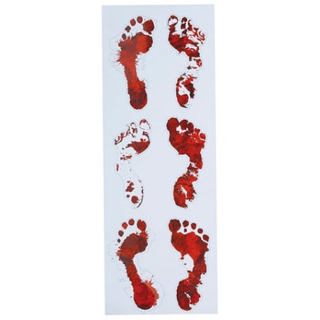 PISADAS SANGRE ADHESIVAS 2X25X70 CM