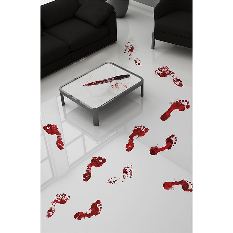 PISADAS SANGRE ADHESIVAS 2X25X70 CM