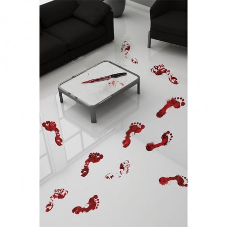 PISADAS SANGRE ADHESIVAS 2X25X70 CM