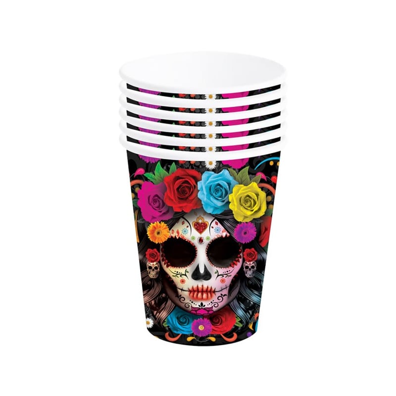 6 Vasos Catrina 240 Ml