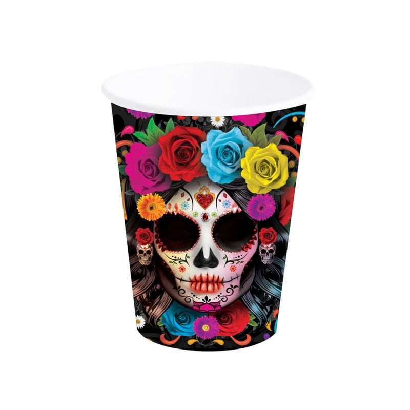 6 Vasos Catrina 240 Ml
