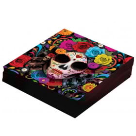 12 Servilletas Catrina 33 Cm