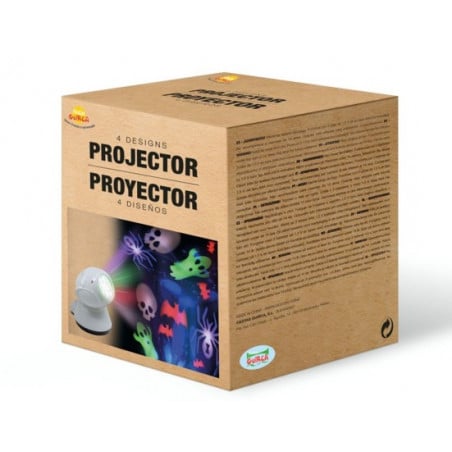 PROYECTOR LED FIGURAS HALLOWEEN PILAS