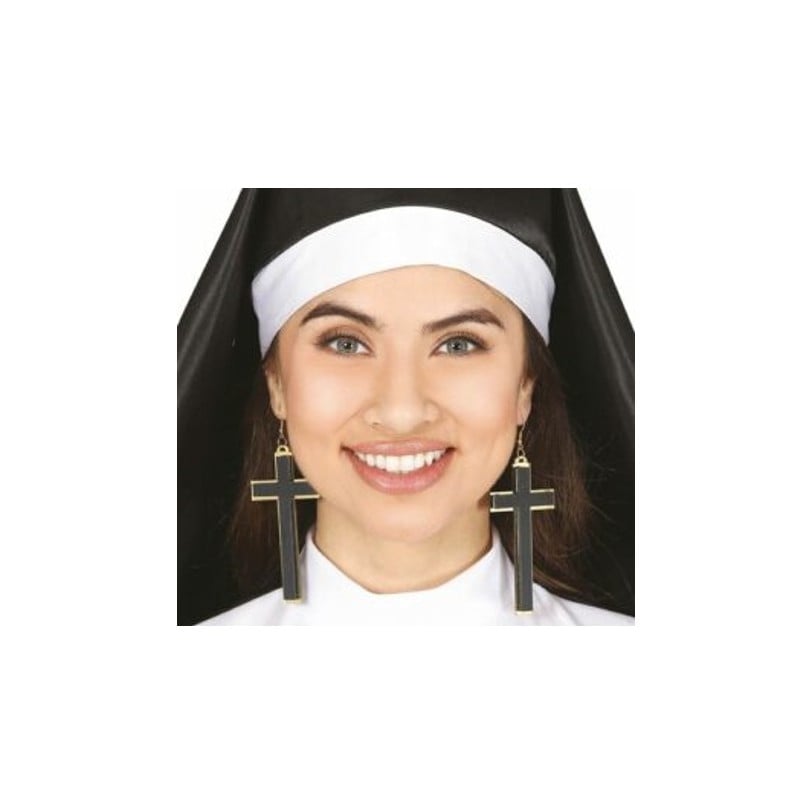 Pendientes Cruz 9 Cm