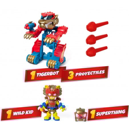 SUPERTHINGS PLAYSET TIGERBOT SUPERTHINGS PLAYSET TIGERBOT