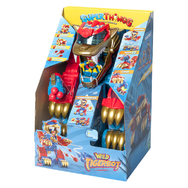 SUPERTHINGS PLAYSET TIGERBOT