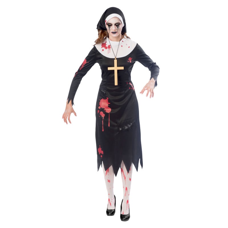 DISFRAZ MONJA ZOMBIE T 12-14
