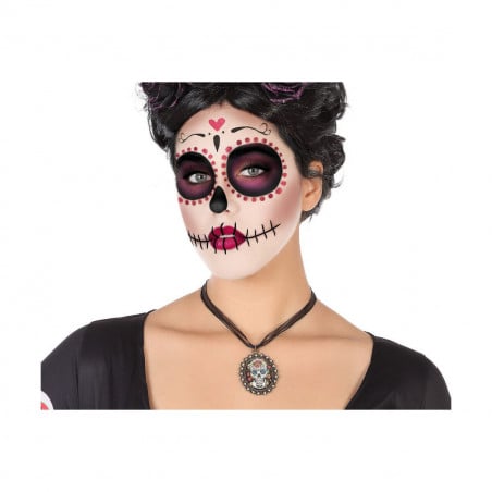 Colgante Halloween Catrina Multicolor