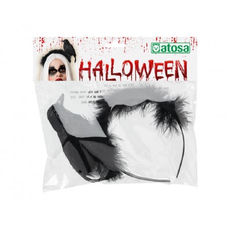 DIADEMA HALLOWEEN CUERVO