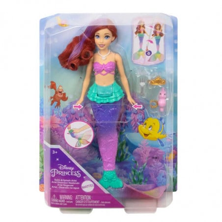 BARBIE PRINCESA ARIEL CAMBIA DE COLOR