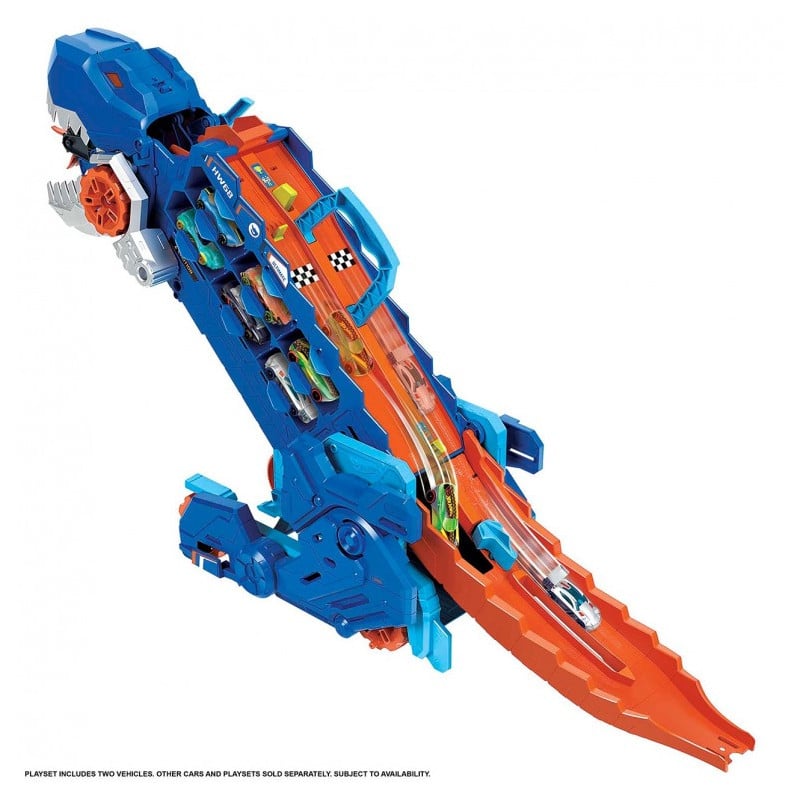 HOT WHEELS CITY SUPER REMOLQUE T-REX