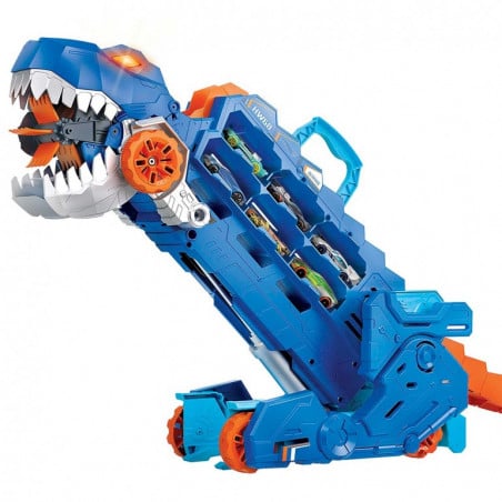 HOT WHEELS CITY SUPER REMOLQUE T-REX